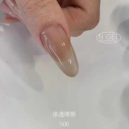 N GEL Icy Nude Series Color Gel 5g
