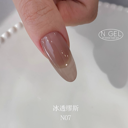 N GEL Icy Nude Series Color Gel 5g