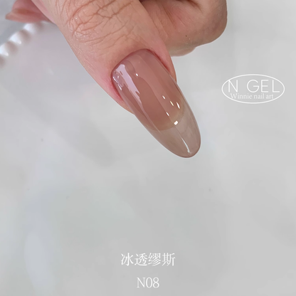N GEL Icy Nude Series Color Gel 5g