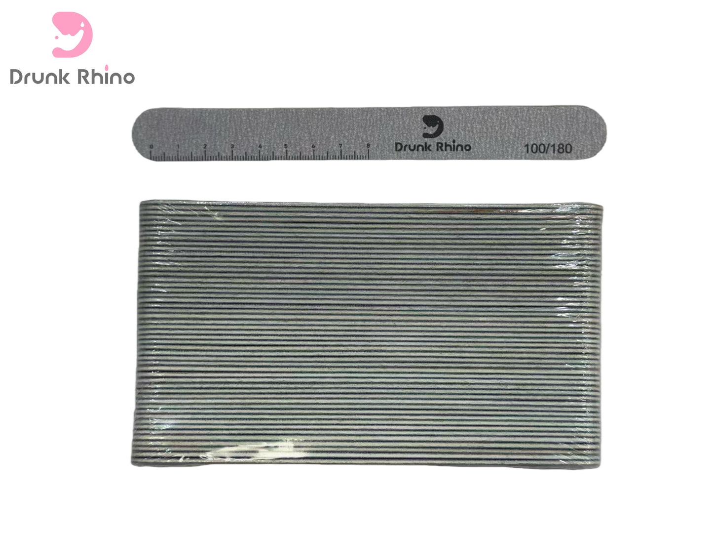 Drunk Rhino Long Round File (100/180)