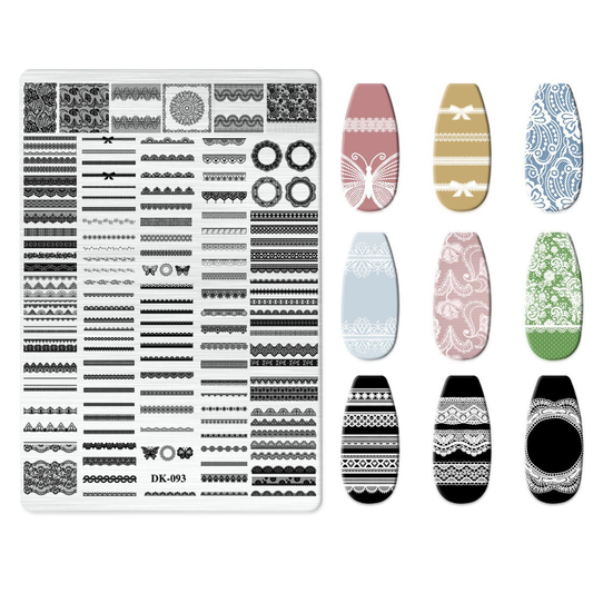Nail Stamping Plate (DK-093)