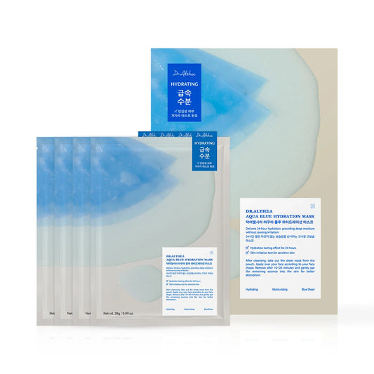 Dr.Althea Aqua Blue Hydration Mask - 4 PCS