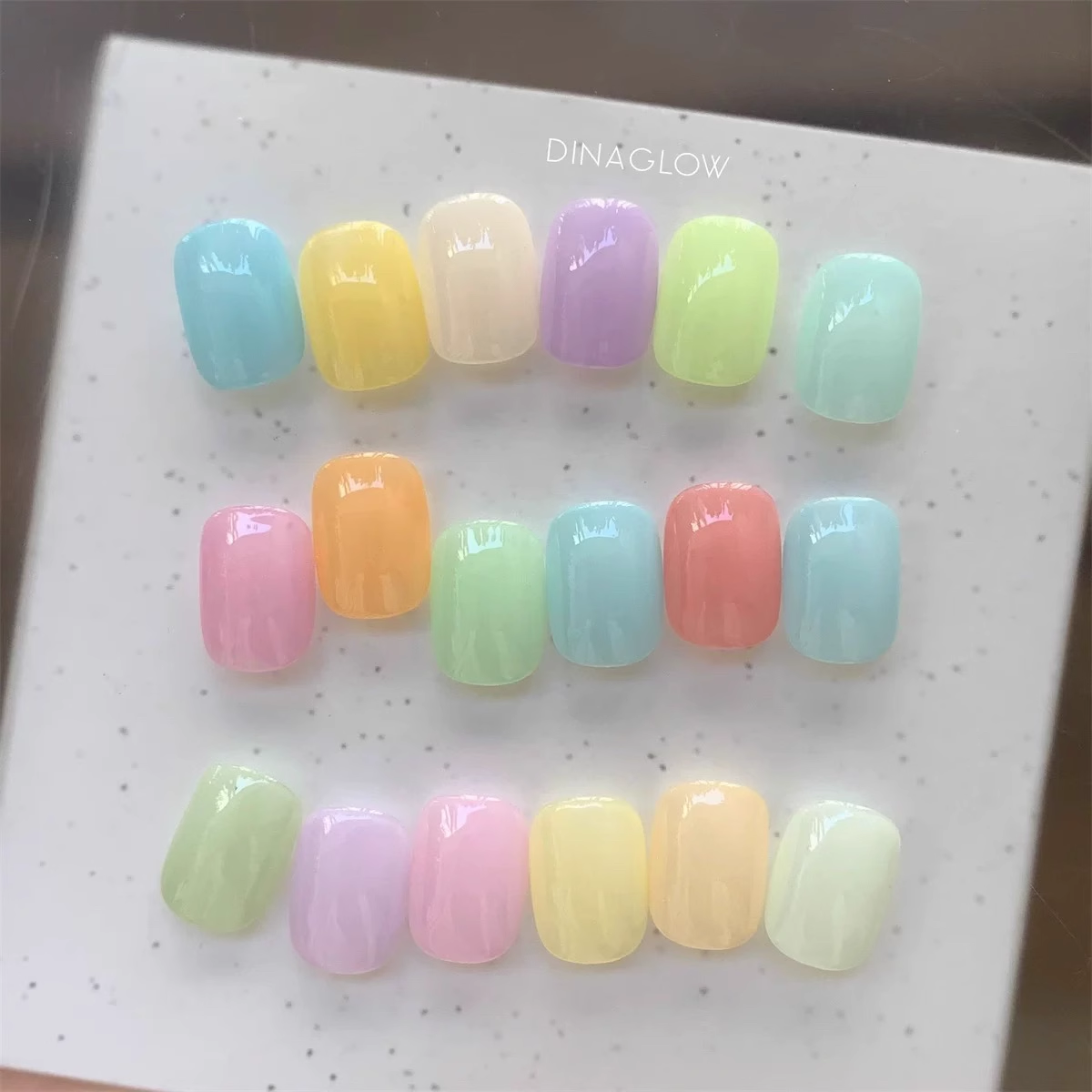 Gel de couleur DinaGlow Energy Pop Series [248-265]