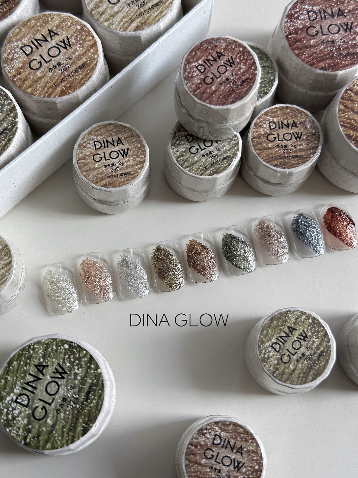 DinaGlow Vintage Bling Series Gel [266-274]