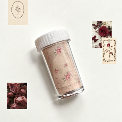 Vintage Rose Nail Art Transfer Foil