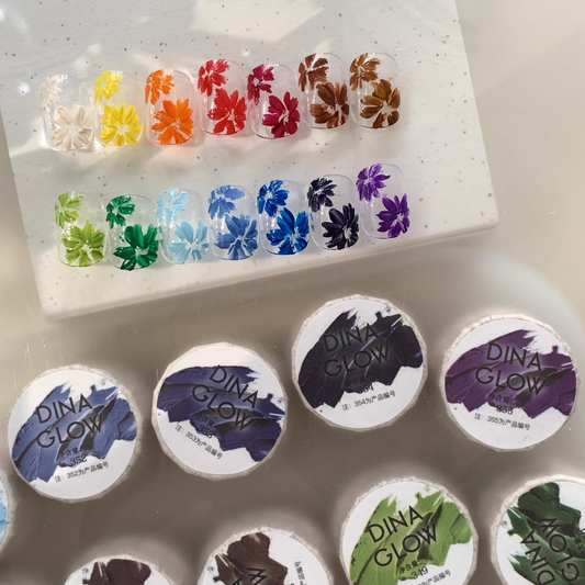 DinaGlow Kaleidoscope Series Painting Gel [342-355]