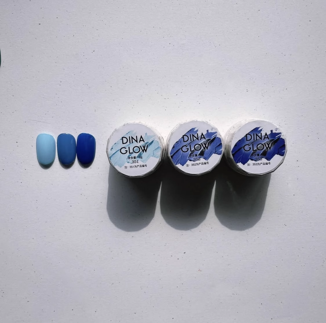 DinaGlow Kaleidoscope Series Painting Gel [342-355]