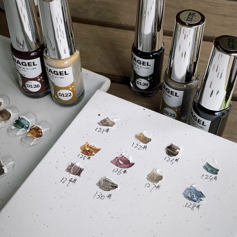 Dina Gel Mousse Blooming Ink Black Sand Impurity Series [121-130]
