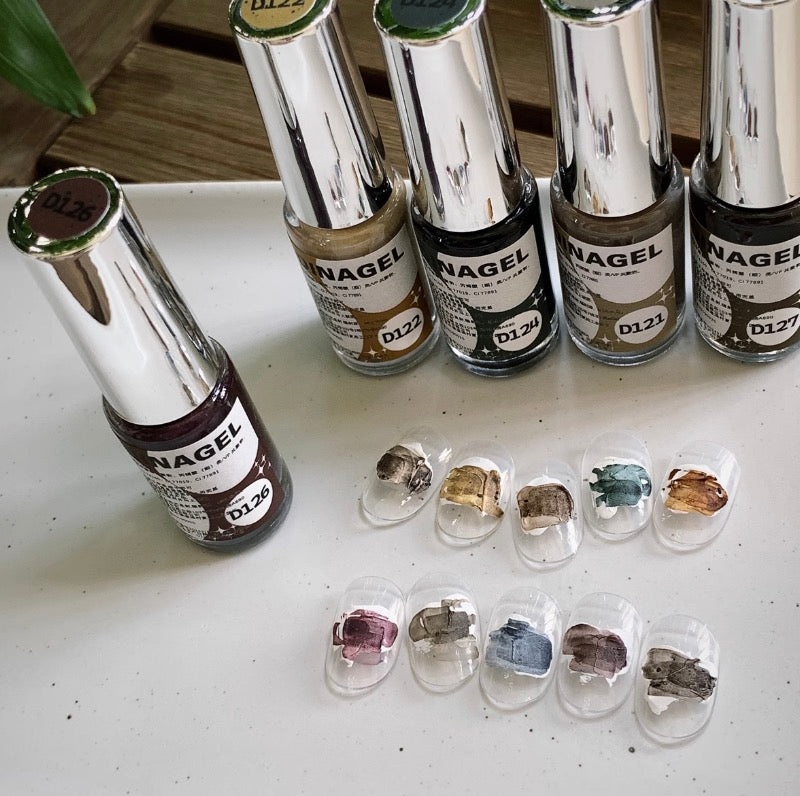 Dina Gel Mousse Blooming Ink Black Sand Impurity Series [121-130]