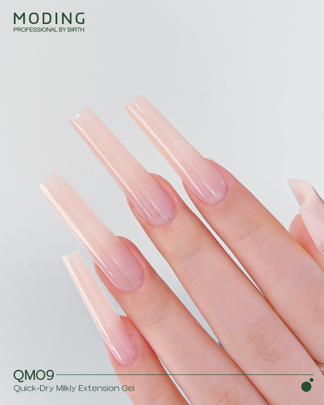 Moding High Hardness Colored Extension Gel - Pure Nude Series (12 Colors)
