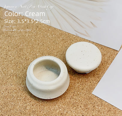 Nail Art Brush Washing Cup