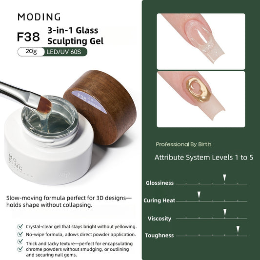 Moding F38 3 in 1 Glass Sculpting Gel