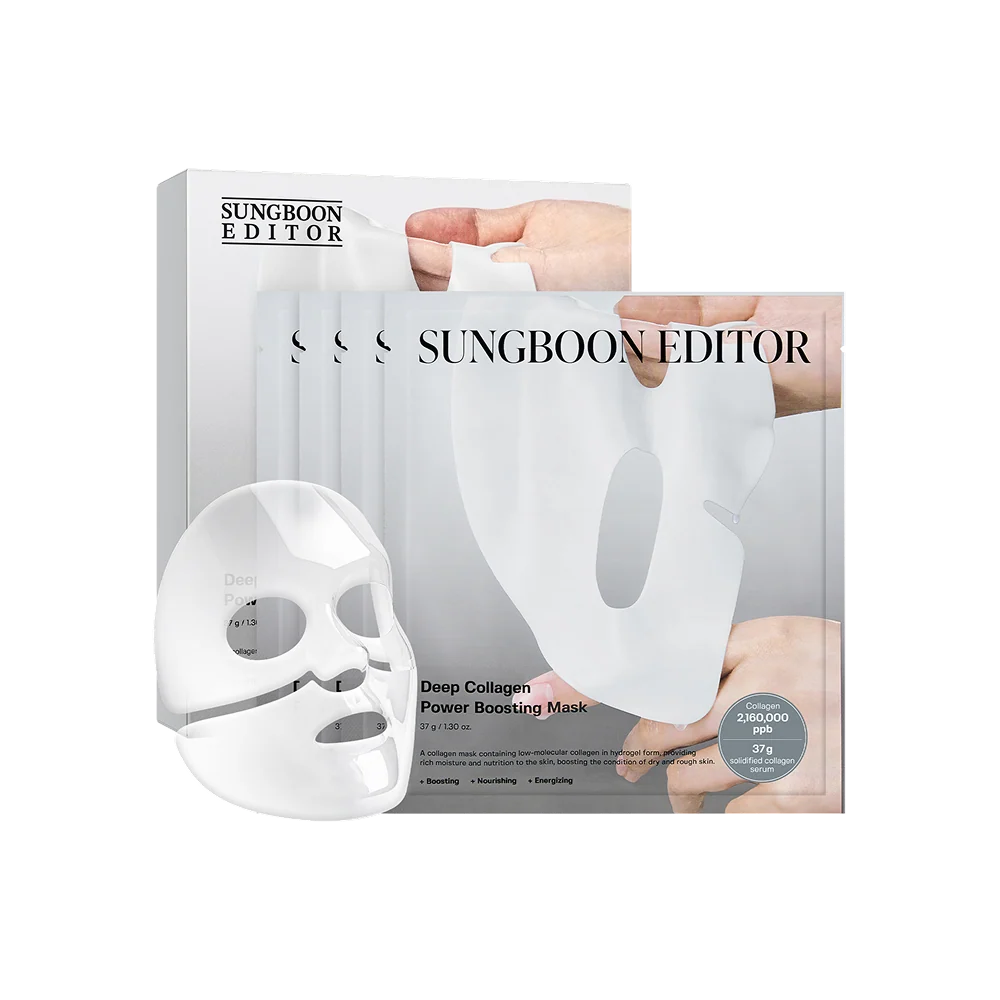 Sungboon Editor Deep Collagen Power Boosting Mask - 4 PCS