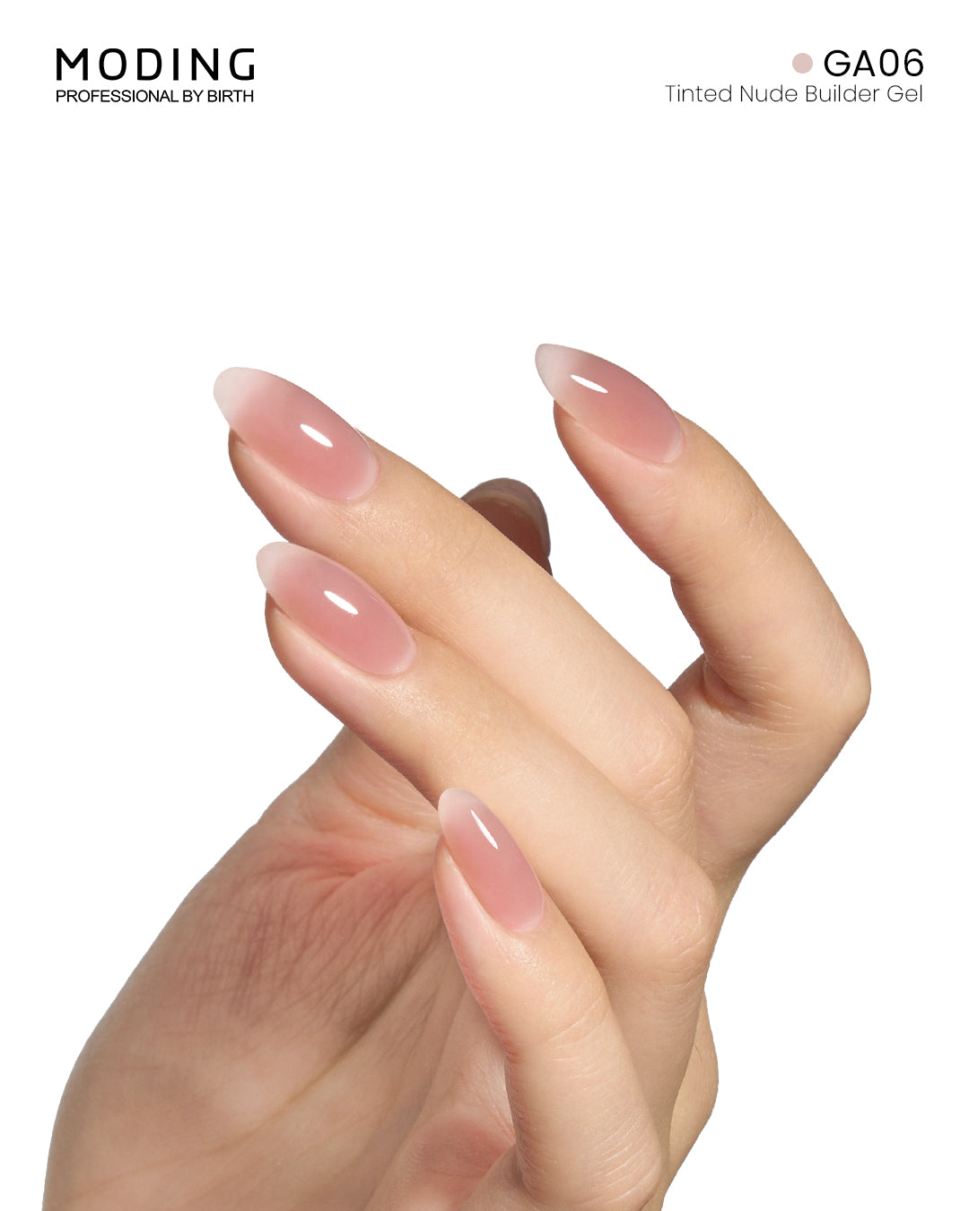[HEMA FREE] Moding Tinted Nude Builder Gel