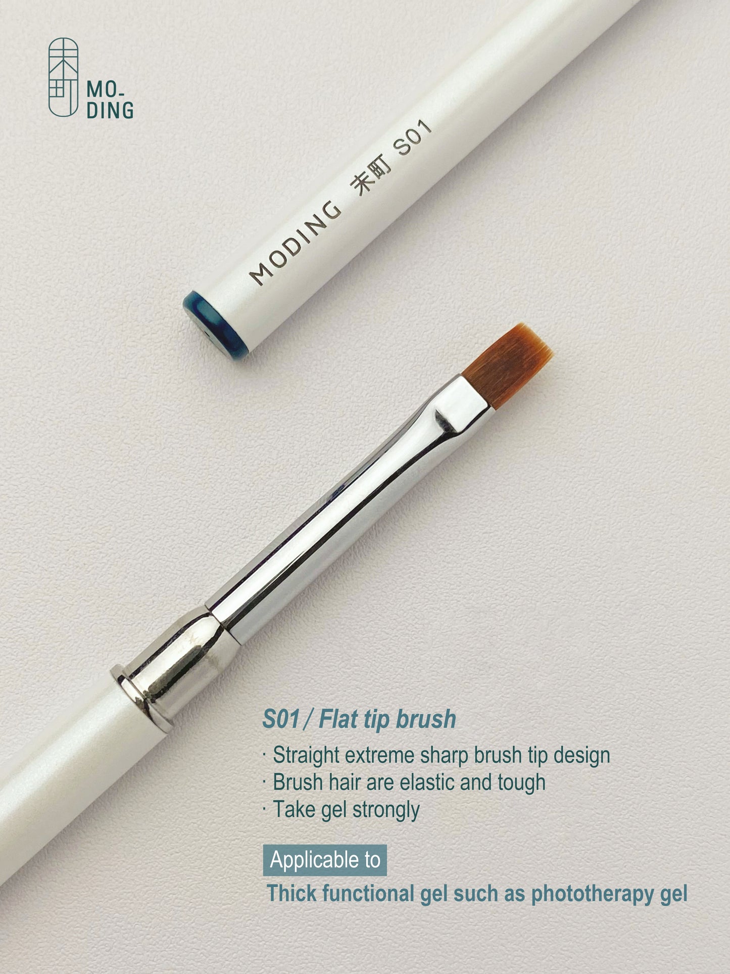 Moding S01 Flat Tip Brush