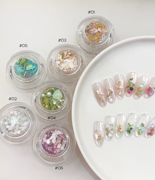 Moding Dreamy Island Nail Decorations