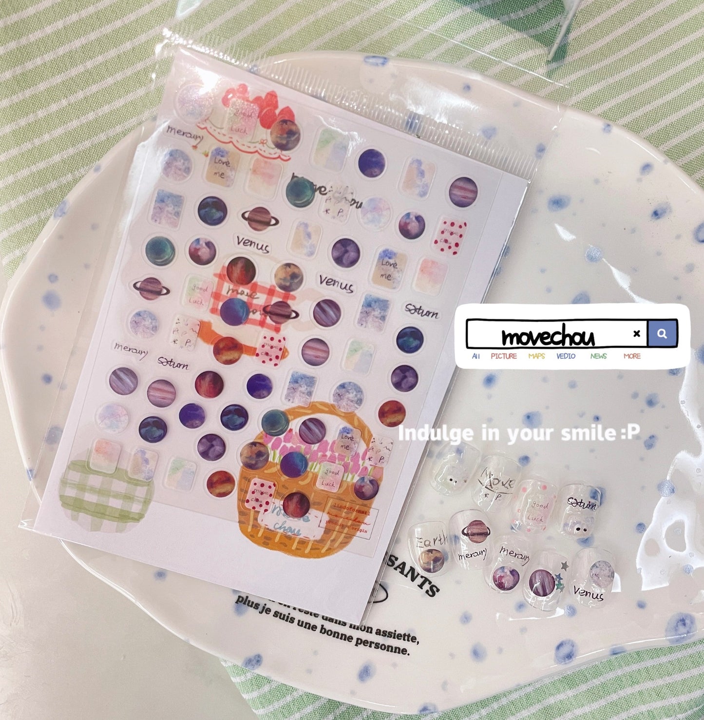 Decal Móng - Dải Ngân Hà