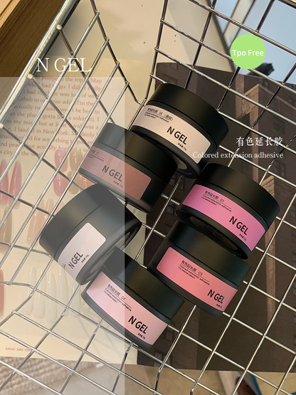 N GEL Nude Tinted Builder Gel – Nail Extensions
