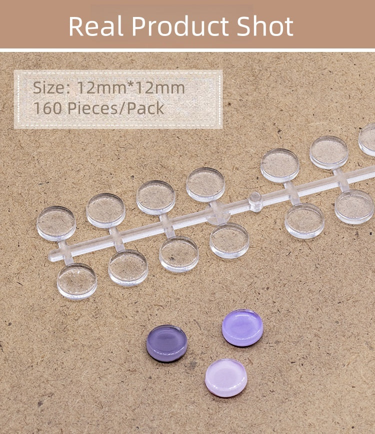 Transparent Dot Shape Color Display