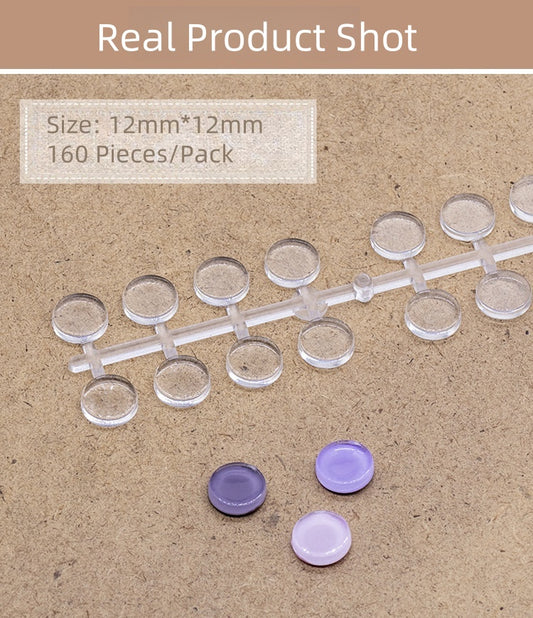 Transparent Dot Shape Color Display