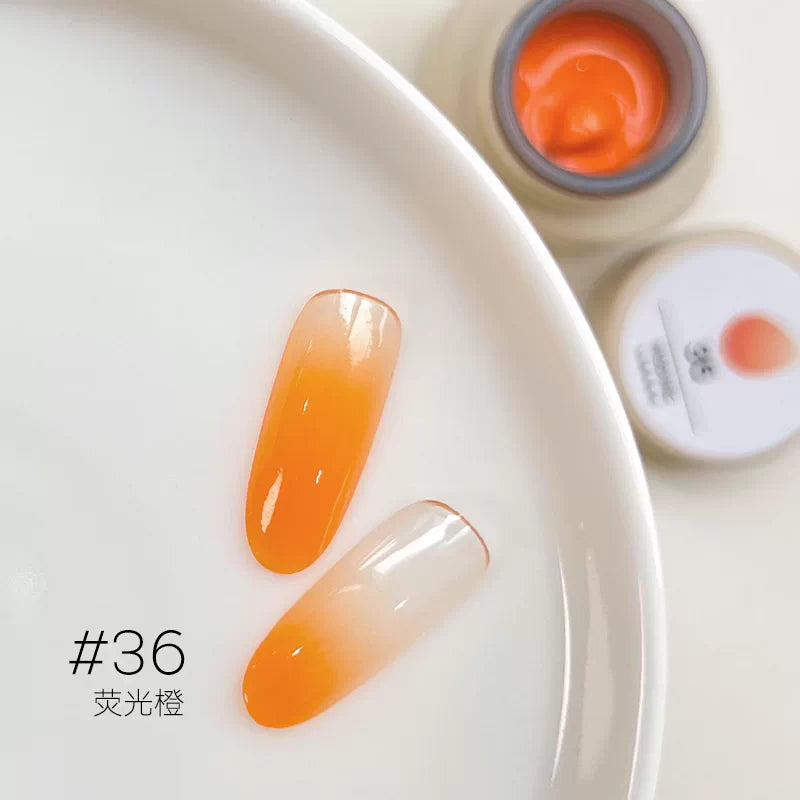 Moding Soft Cream Nail Art Gel - 36 Colors