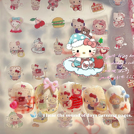 Nail Sticker- hello kitty1