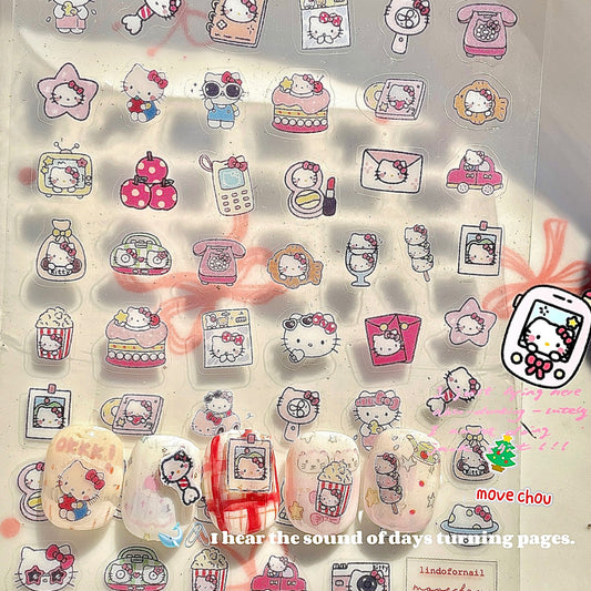 Nail Sticker- hello kitty2