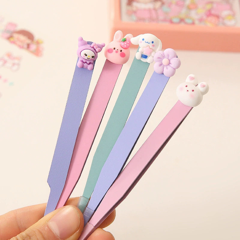 Stainless Steel Cute Tweezer Straight