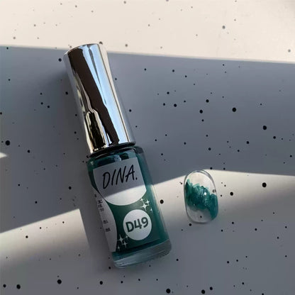 Gel Mousse Dina Blooming Ink Shimmer Glitter Series #41-50