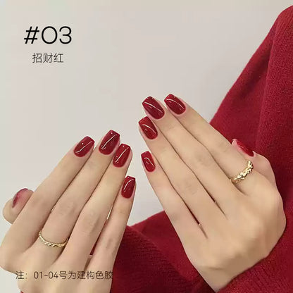Moding 2 in 1 Classic Red Color Series Color Builder Gel
