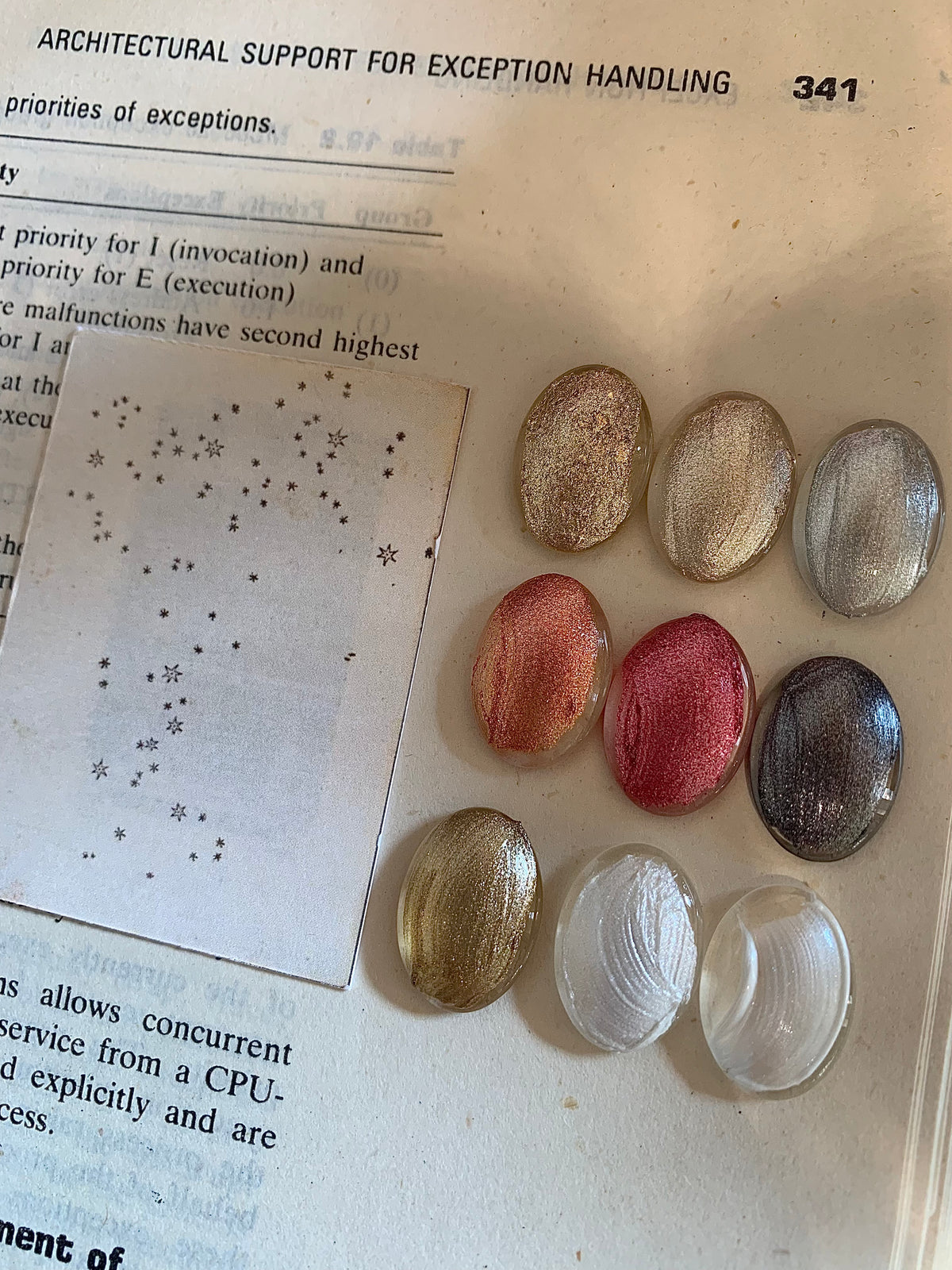 N GEL Byzantine Collection 9-Color No-Wipe Metallic Texture Gel Palette
