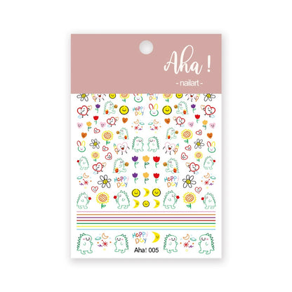Aha Nail Sticker 005