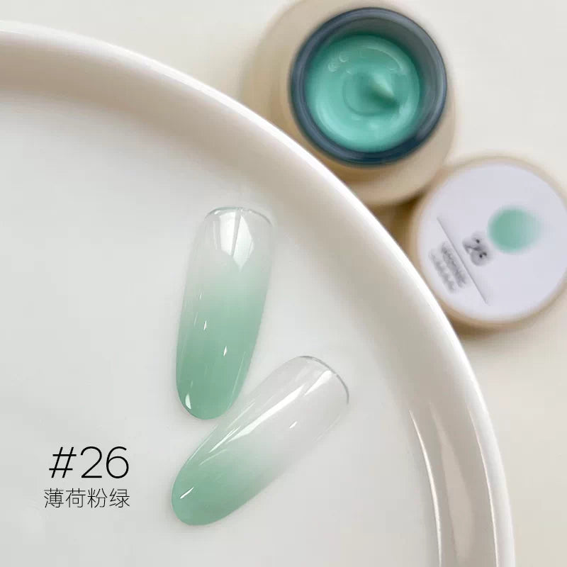 Moding Soft Cream Nail Art Gel - 36 Colors