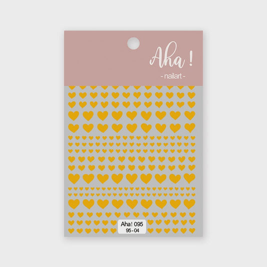 Autocollant pour ongles Aha 095-04 Doré