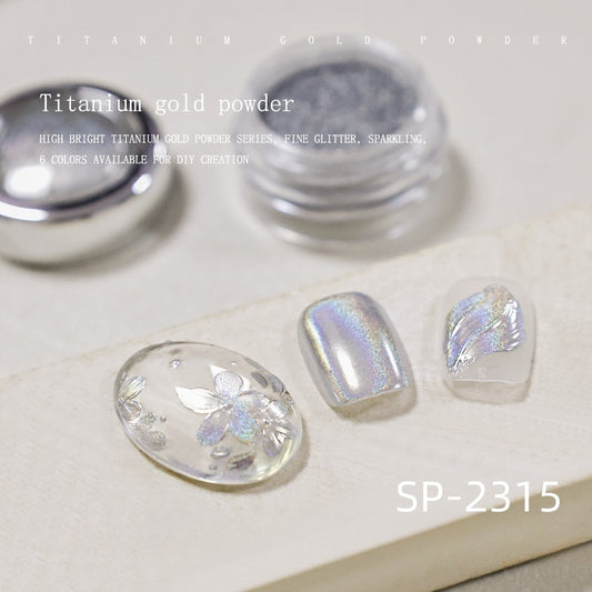 Vintage Blossom Titanium Mirror Powder