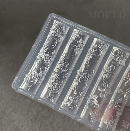 3D Nail Art Silicone Mold – Spring Garden