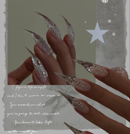 N GEL Long Claw Dual Forms – Nail Extension Molds