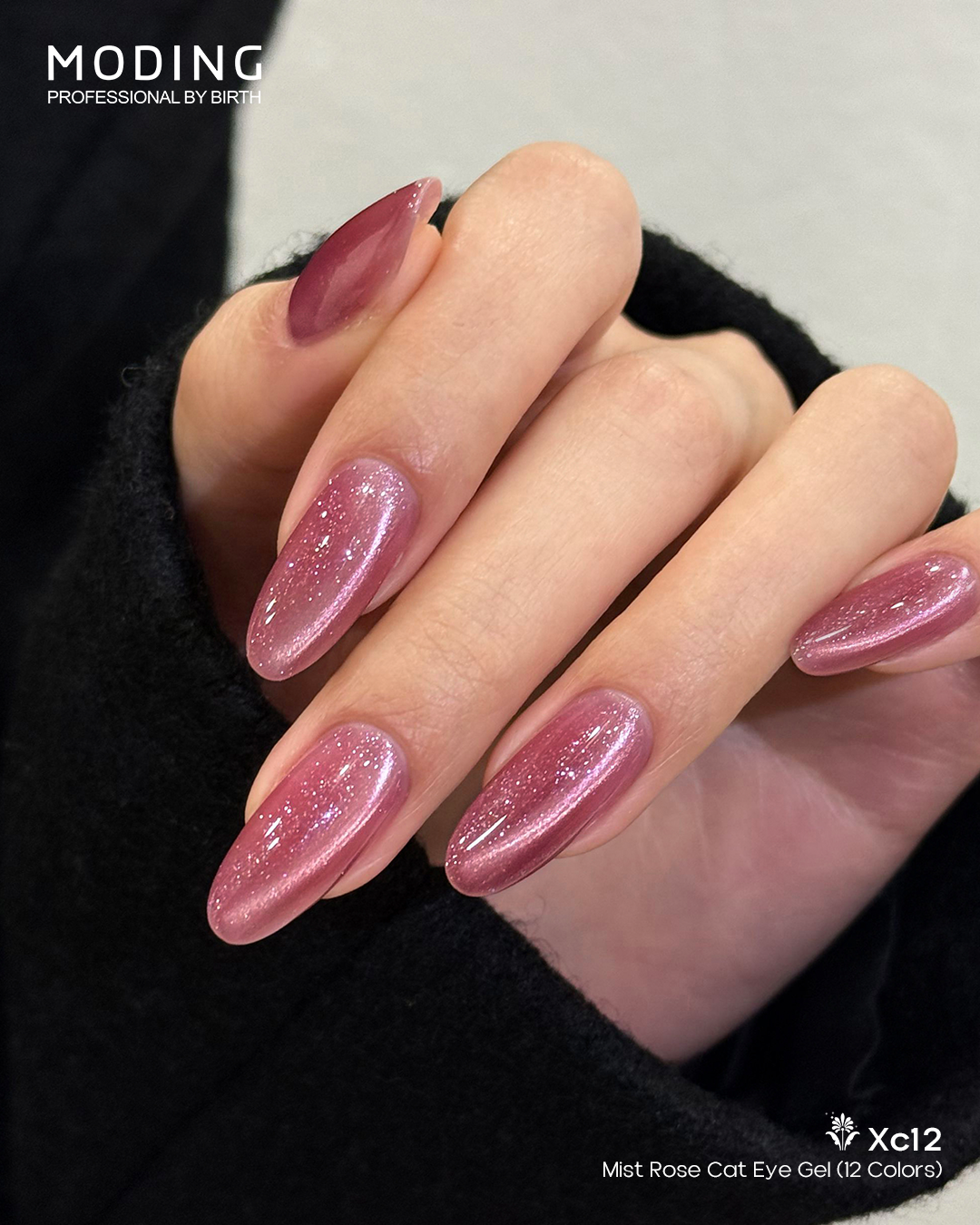 [HEMA Free] Moding Mist Rose Cat Eye Gel