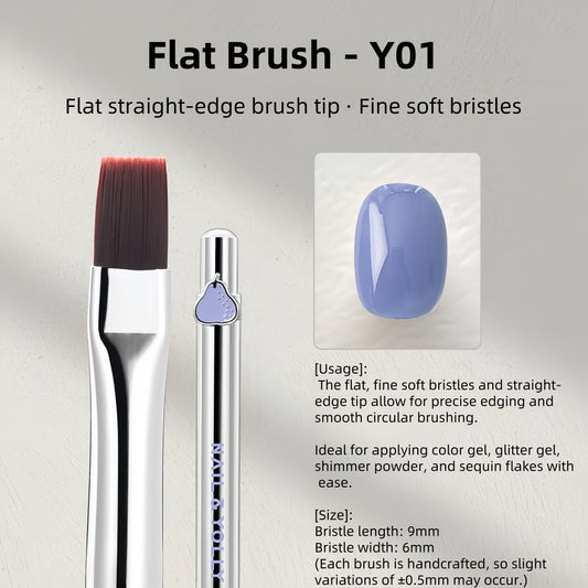 Yolly Y01 Flat Tip Brush