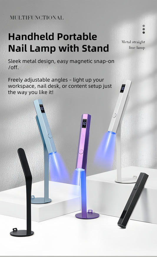 Handheld Portable Nail Lamp with Stand