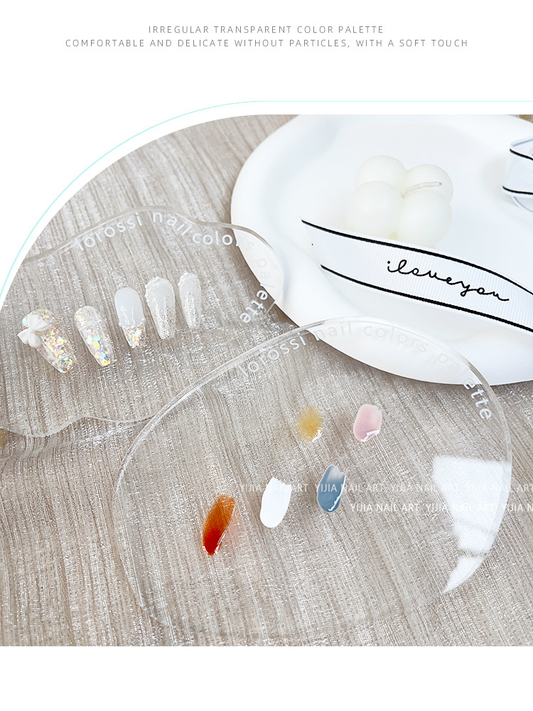 Palette de couleurs de forme irrégulière