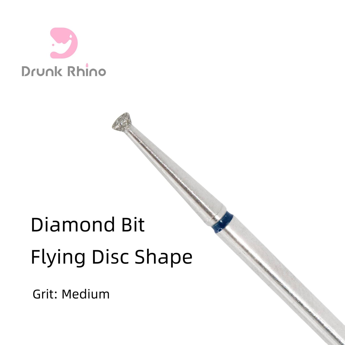 Diamond Bit - Mini Flying Disc Shape 2mm [DD201050MD-N]