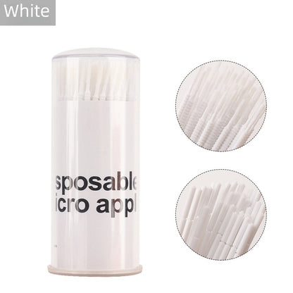 Disposable Lash Extension Micro Brushes –  Cleaning Applicators 100pcs/Pack