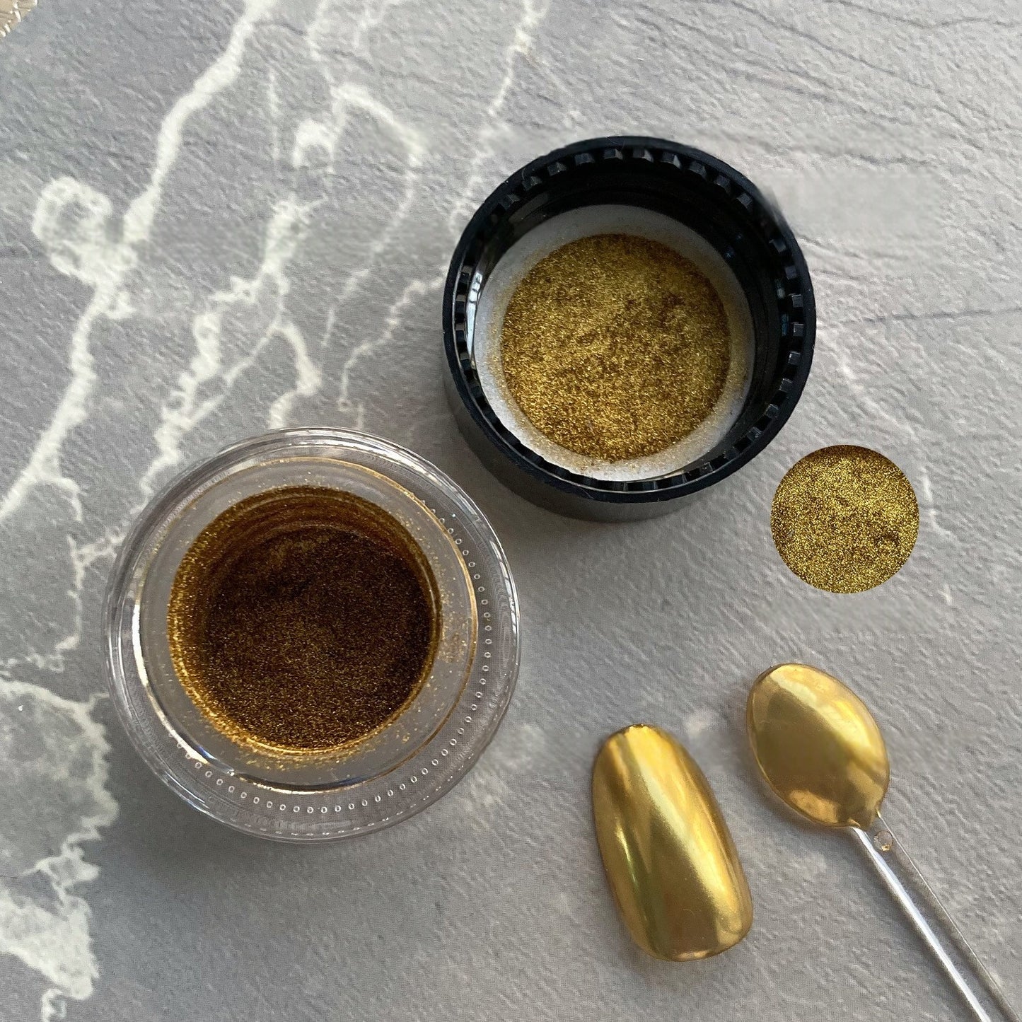 Ultra Reflective Nail Mirror Powder - Gold