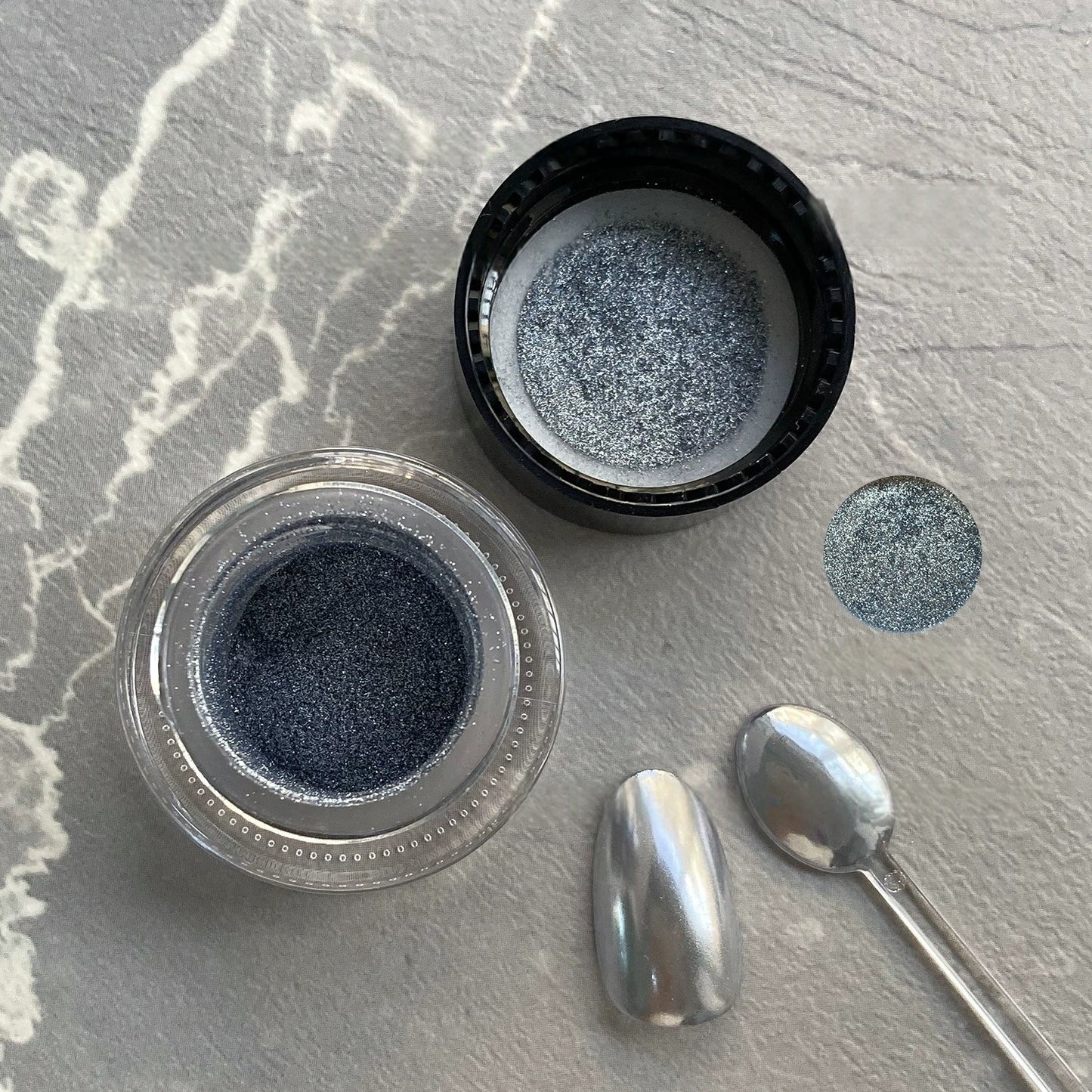 Ultra Reflective Nail Mirror Powder - Silver