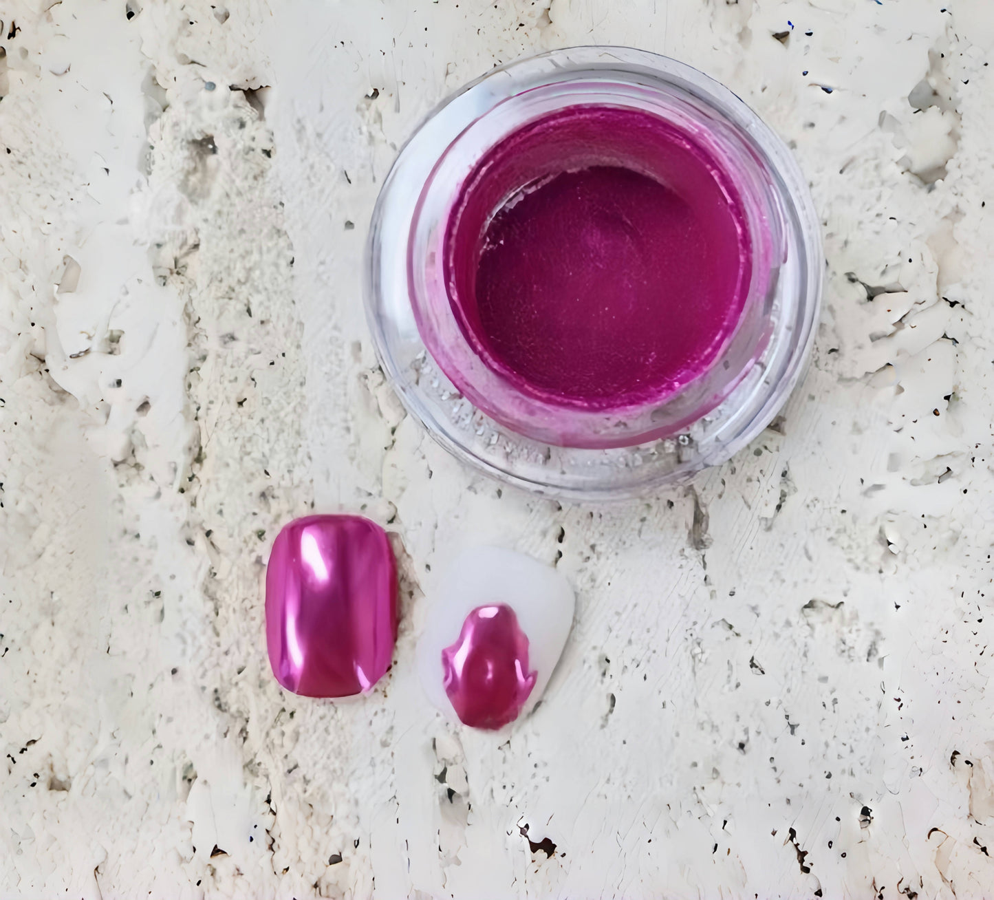 Ultra Reflective Nail Mirror Powder - Hot Girl Plum