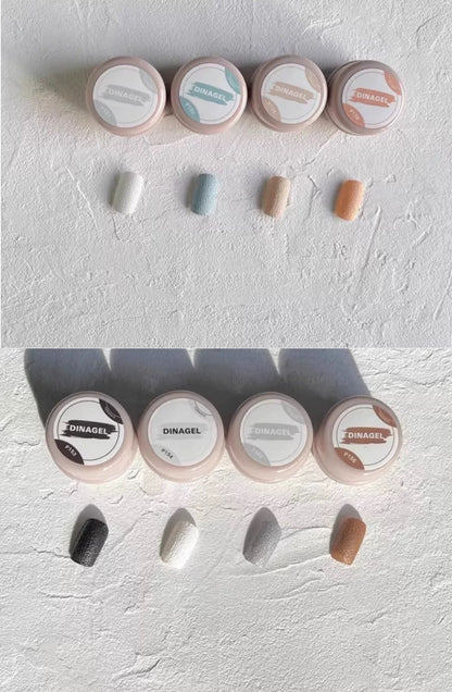 Gel de couleur DinaGel Grit Sand Series [153-160]