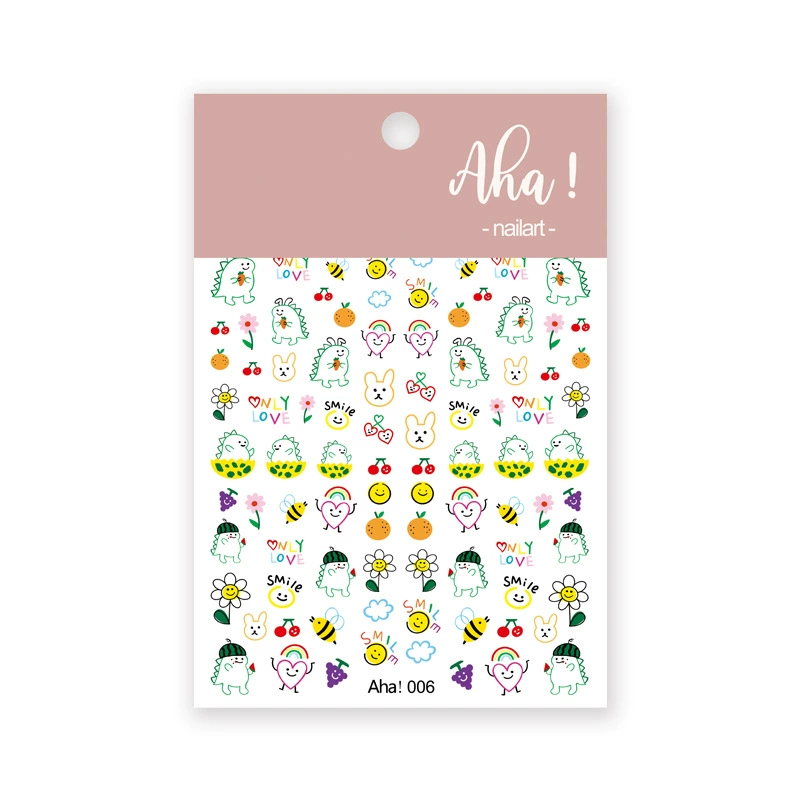 Aha Nail Sticker 006