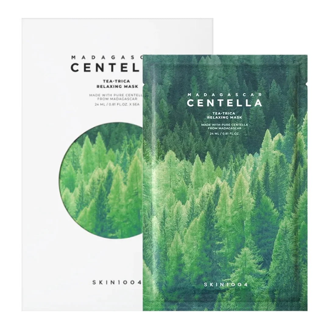 SKIN1004 Madagascar Centella Tea-Trica Relaxing Mask - 5PCS